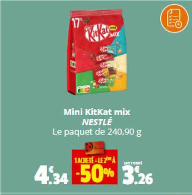 Mini Kit Kat Mix Nestlé