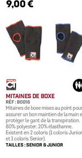 mitaines de boxe