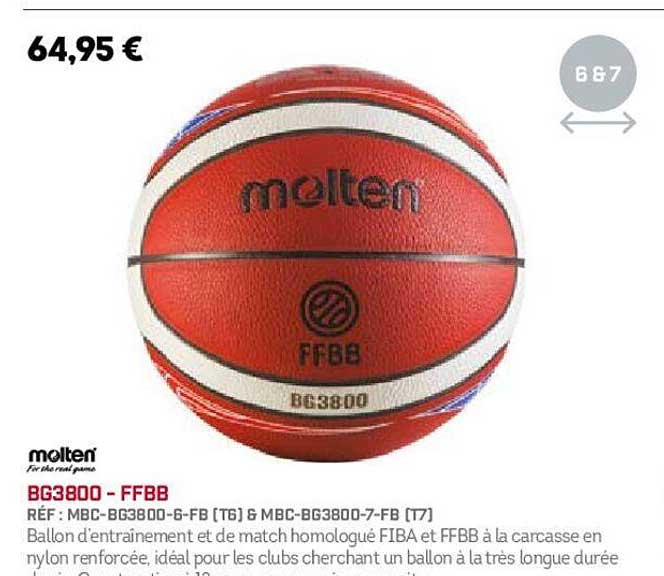 molten bg3800 - ffbb