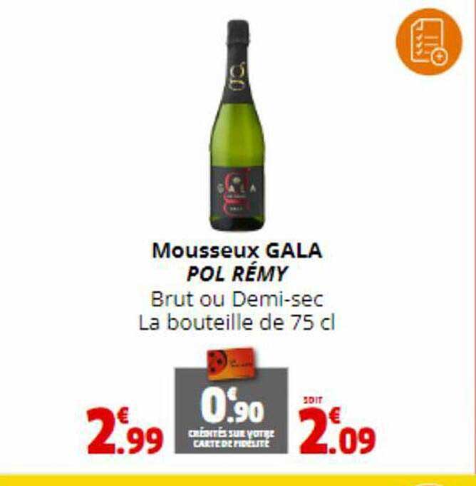 mousseux gala pol rémy