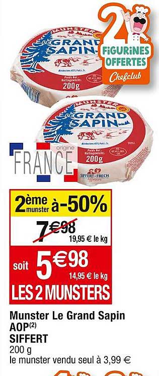 Munster Le Grand Sapin Aop Siffert