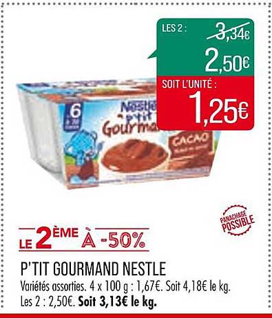 P'tit Gourmand Nestlé