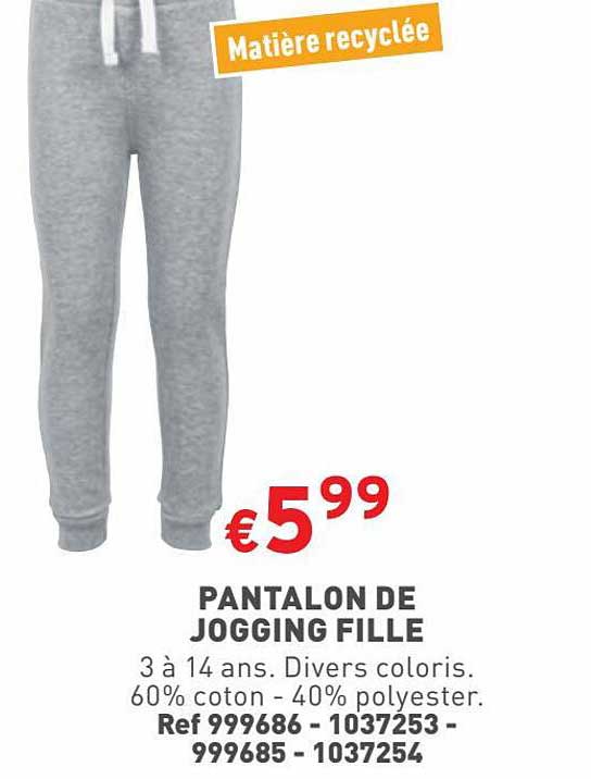 Pantalon De Jogging Fille