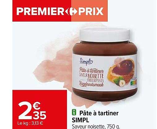 Pâte à Tartiner Simpl