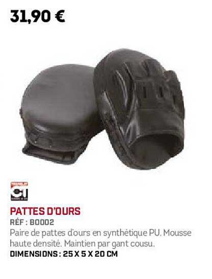 pattes d'ours