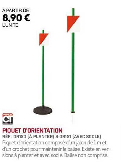 piquet d'orientation