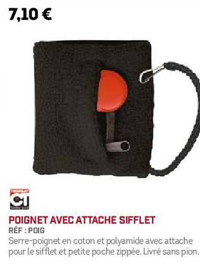 Poignet Avec Attache Sifflet