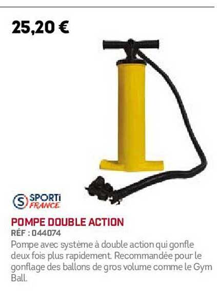 pompe double action sporti france