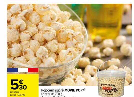 popcorn sucré movie pop