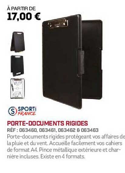 Porte-documents Rigides Sporti France