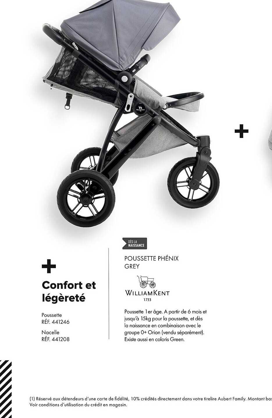 poussette phénix grey