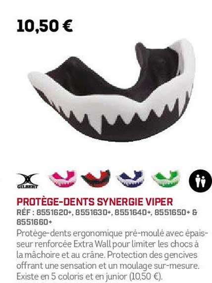 protège-dents synergie viper gilbert