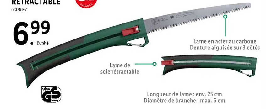 Rétractable Parkside