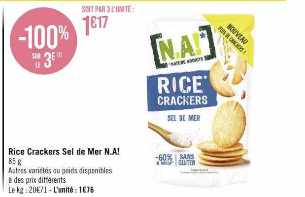rice crackers sel de mer n.a!