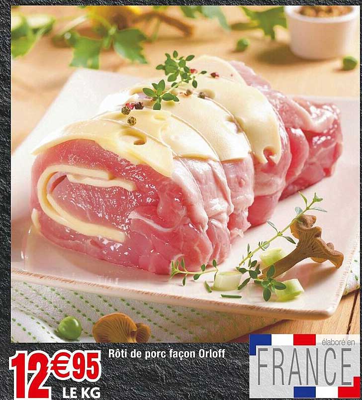 rôti de porc façon orloff