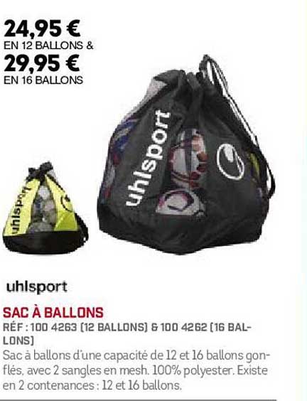 Sac à Ballons Uhlsport