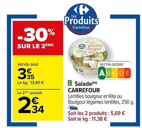 Salade Carrefour