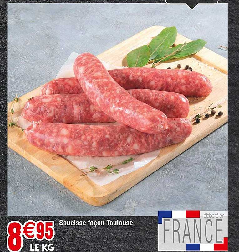 saucisse façon toulouse
