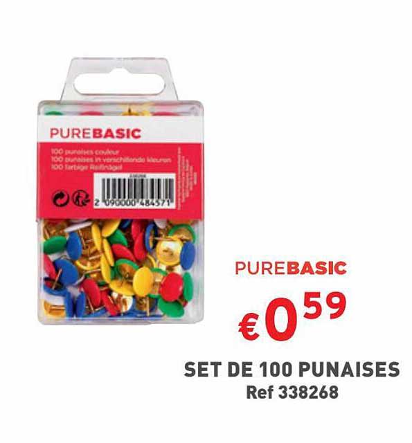 Set De 100 Punaises Purebasic