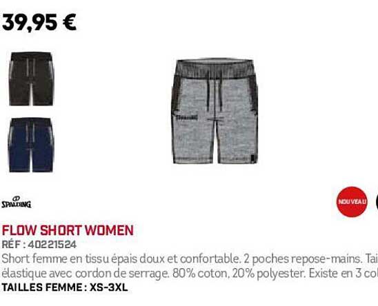 spalding flow short women