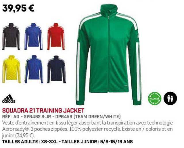 squadra 21 training jacket adidas