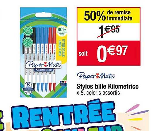 Stylos Bille Kilometrico Paper Mate