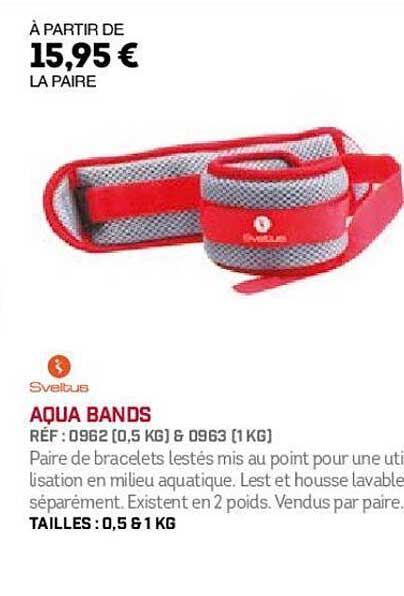 Sveltus Aqua Bands