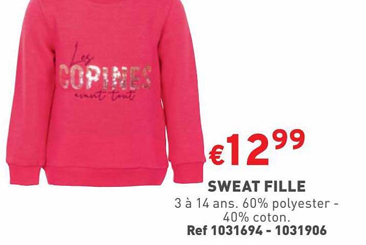 Sweat Fille