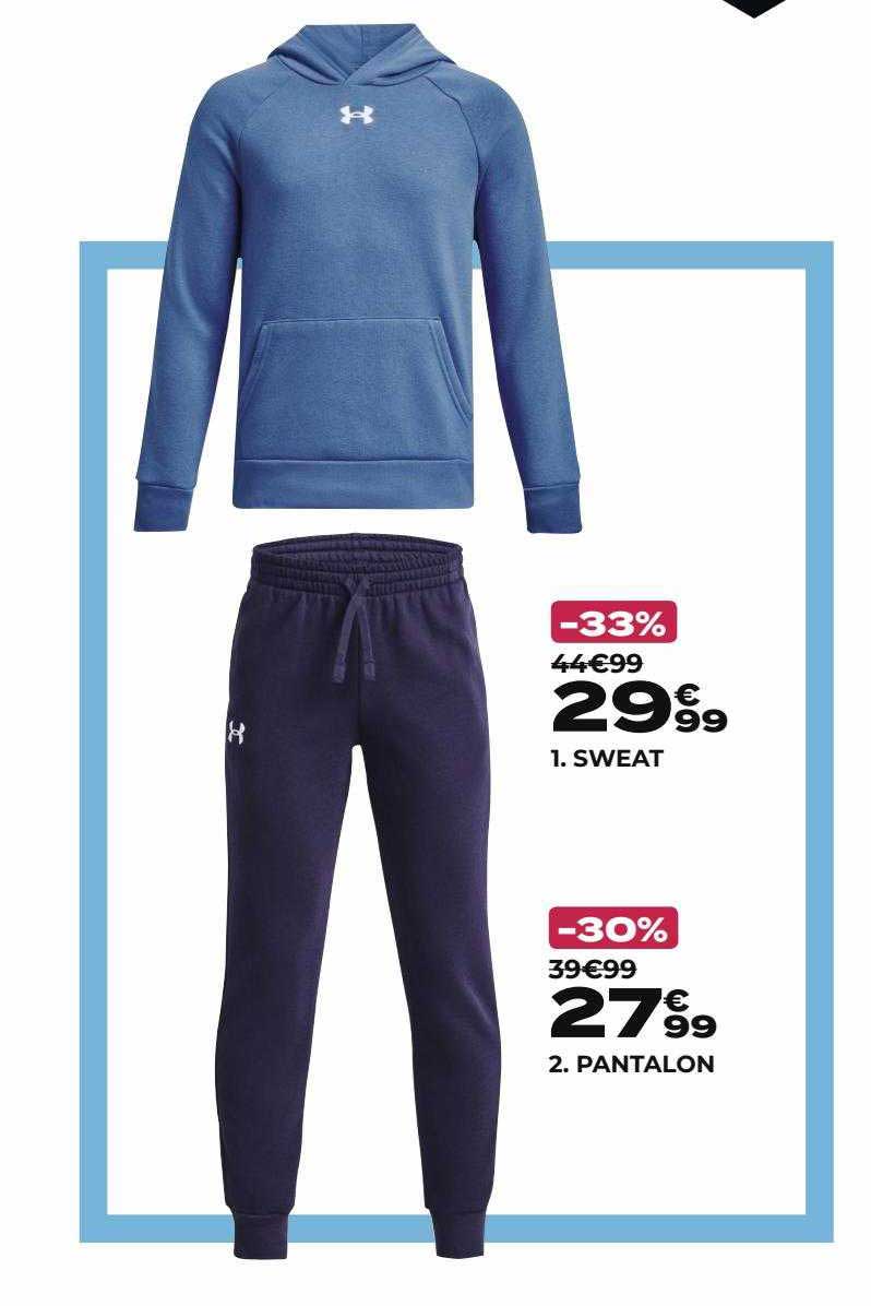 sweat under armour, pantalon under armour