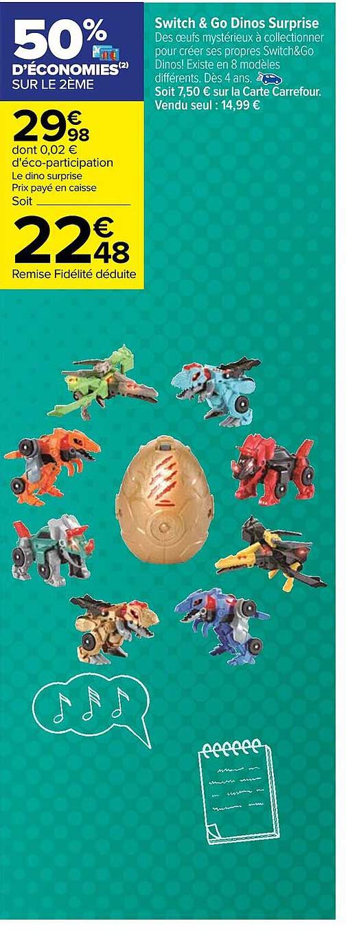 switch & go dinos surprise