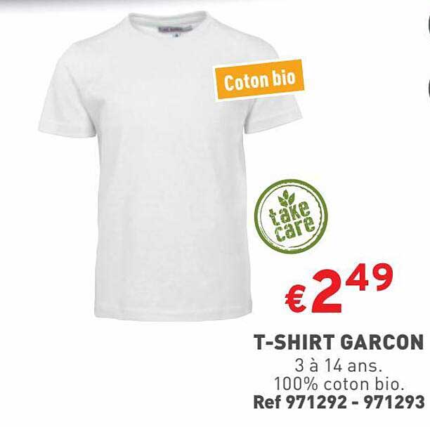 t-shirt garçon