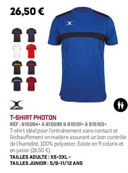 t-shirt photon gilbert