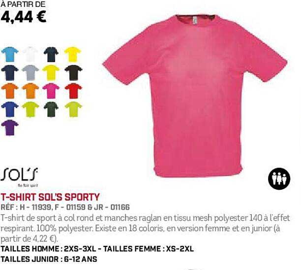 t-shirt sol's sporty