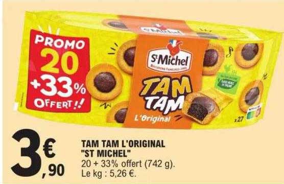 tam tam l'original "st michel"
