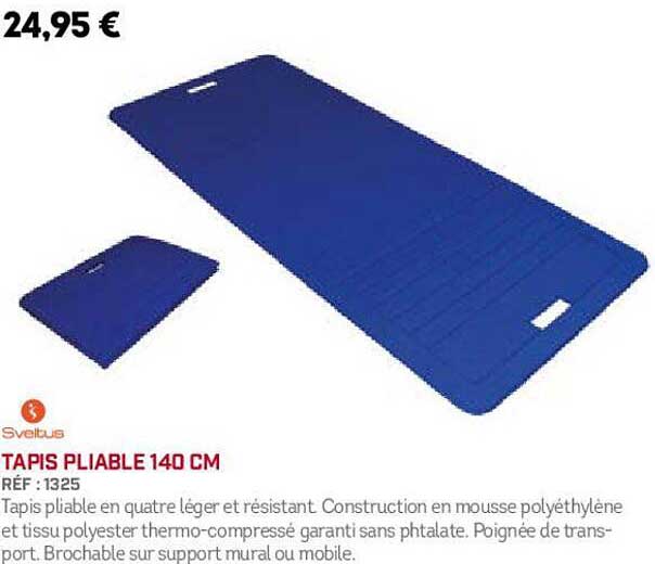 Tapis Pliable 140 Cm Sveltus