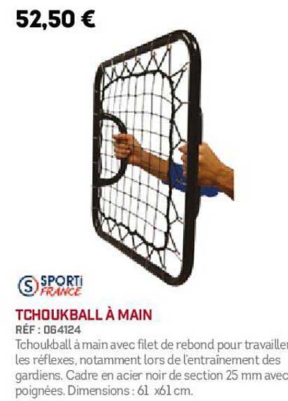 tchoukball à main sporti france