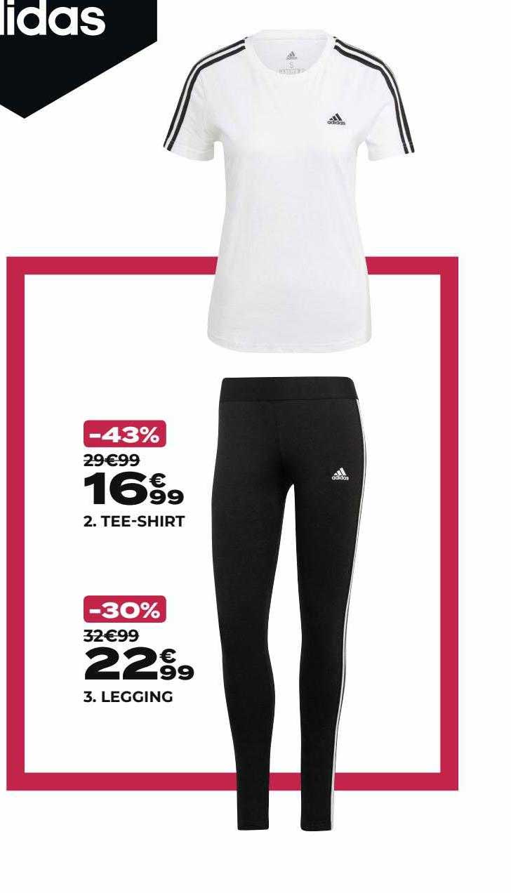 tee-shirt adidas, legging adidas