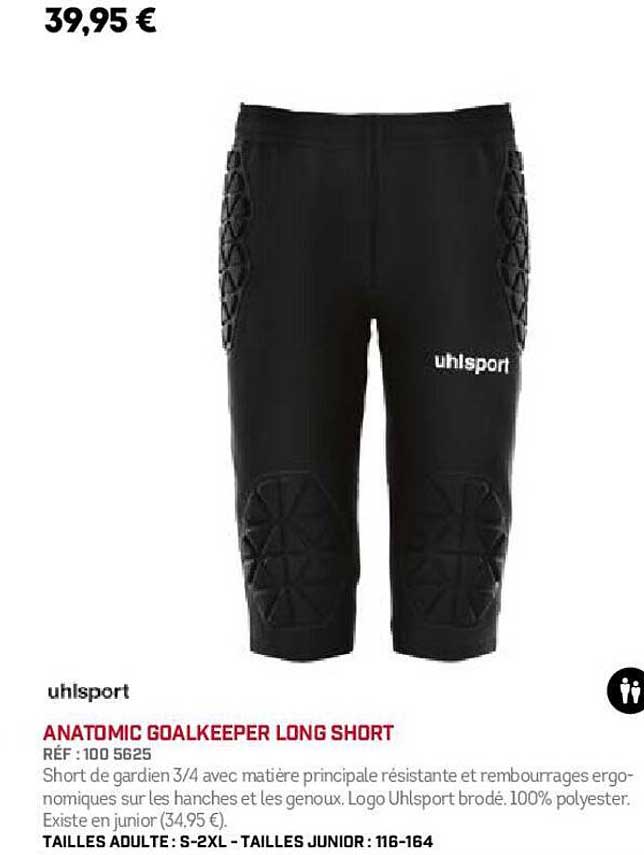 uhlsport anatomic goalkeeper long short