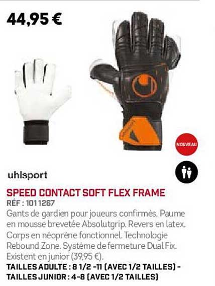 uhlsport speed contact soft flex frame