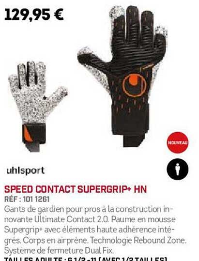 uhlsport speed contact supergrip+ hn