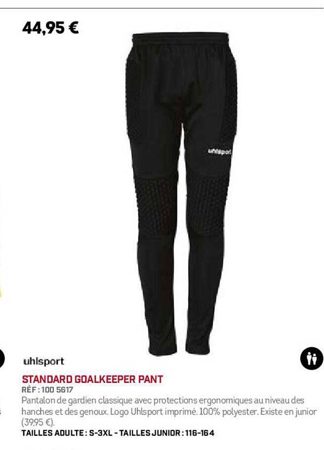uhlsport standard goalkeeper pant
