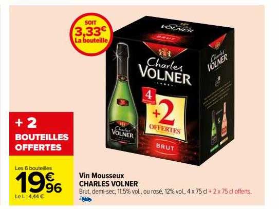 vin mousseux charles volner