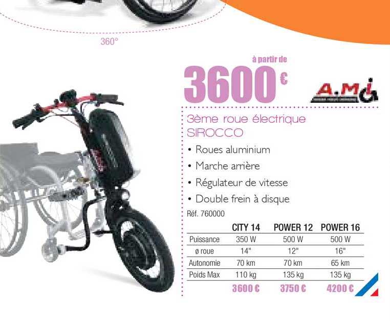 3ème roue électrique sirocco a.mi