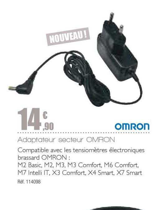 adapteur secteur omron