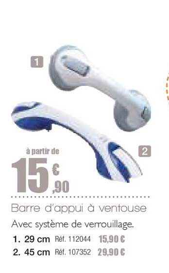 Barre D'appui à Ventouse