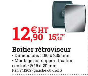 boitier rétroviseur