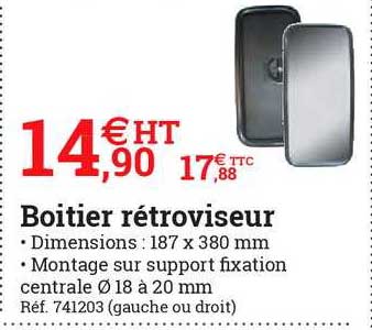 boitier rétroviseur