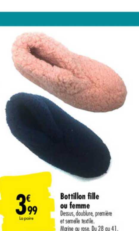 bottillon fille ou femme