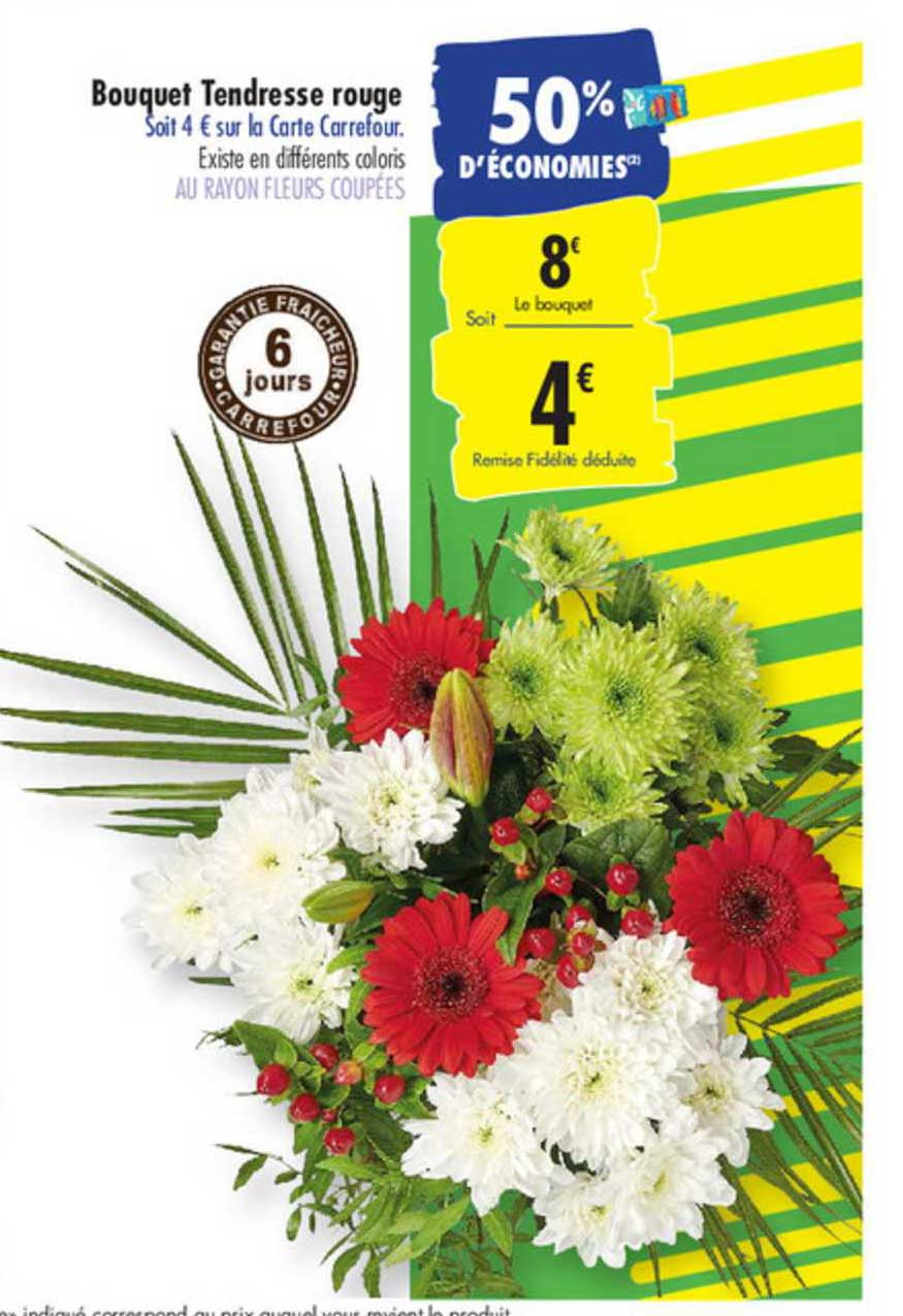bouquet tendresse rouge