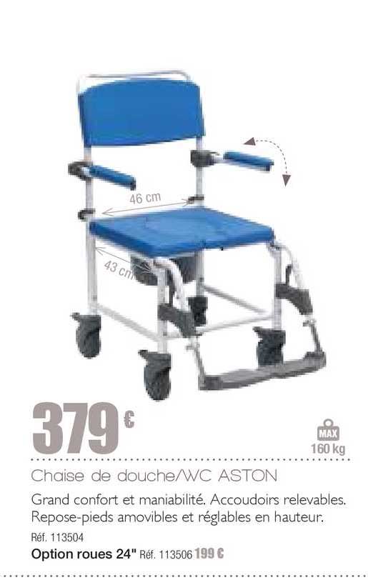 Chaise De Douche Wc Aston